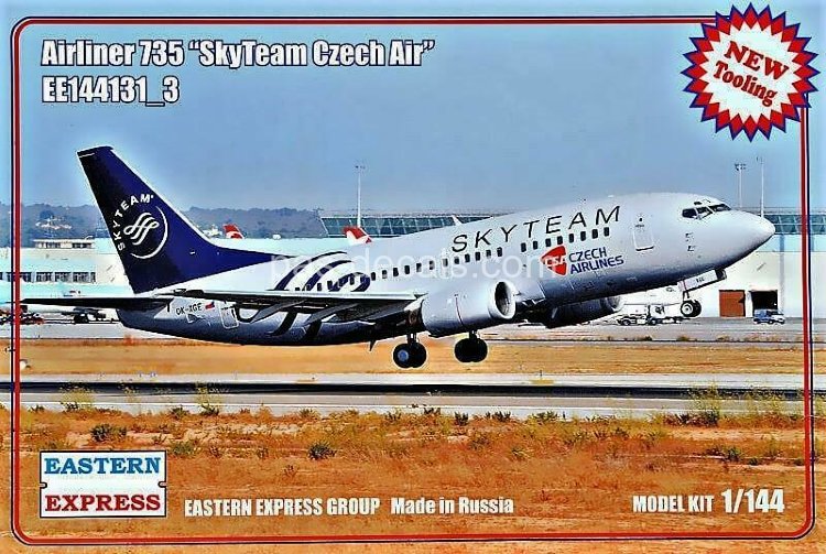 Авиалайнер Б-737-500 SkyTeam Czech  ( Limited Edition )