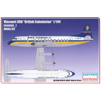 144139-7 Восточный экспресс 1/144 Самолёт Viscount 800 British Caledonian