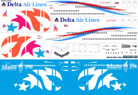 Laser decal for MD-11 DELTA Atlanta 1/144 for EE 