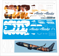1/144 Декаль на Boeing 737-900 Alaska