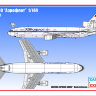 Сборная Модель самолета DC-10-30 Аэрофлот 144121-1 масштаб 1/144