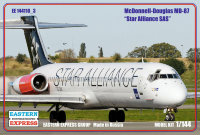 Авиалайнер MD-87 Star Alliance SAS ( Limited Edition )