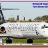 Авиалайнер MD-87 Star Alliance SAS ( Limited Edition )
