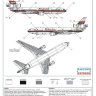 Сборная Модель самолета DC-10-30 Laker Airways Skytrain 144121-5 масштаб 1/144