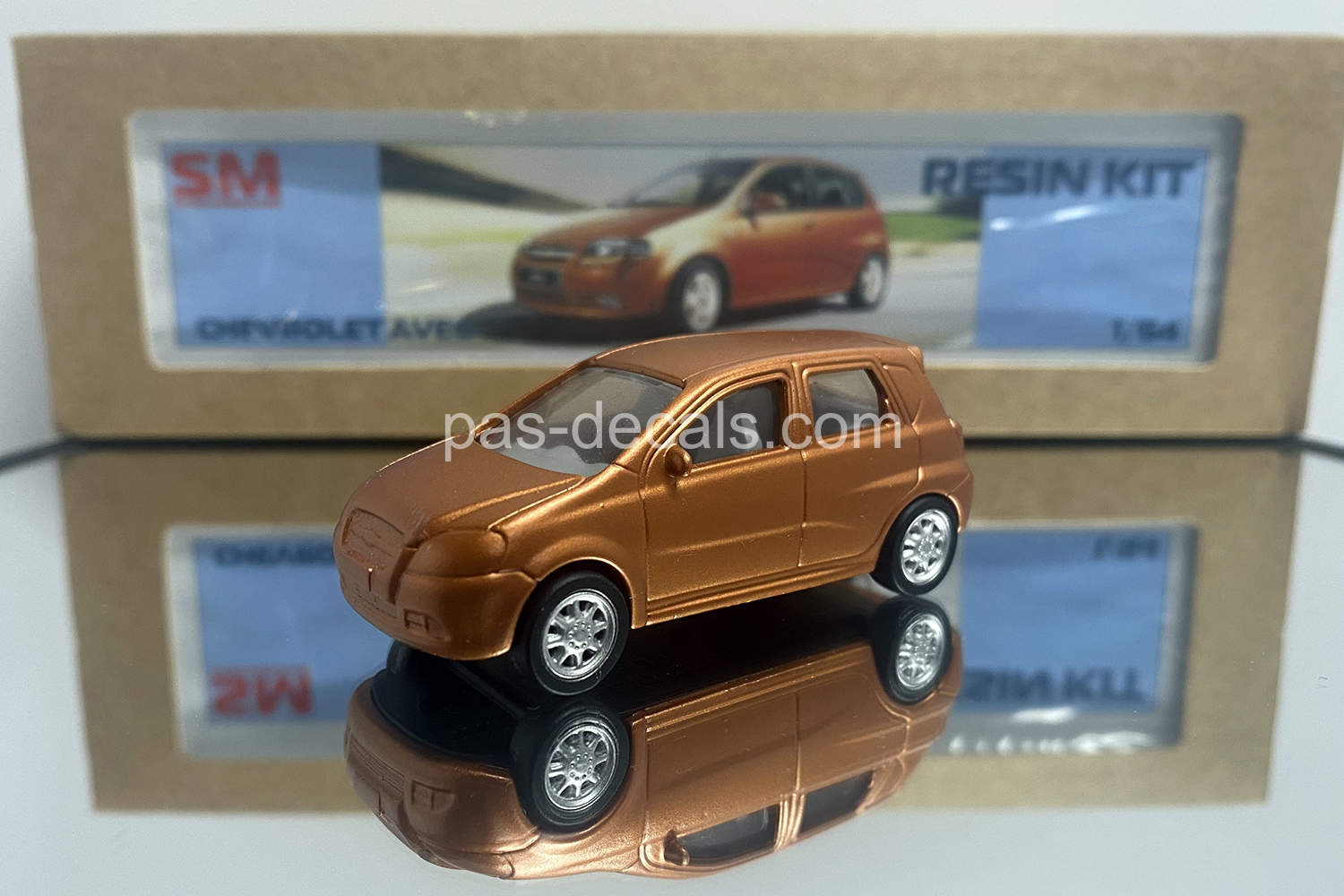 Сборная модель Chevrolet AVEO 1/64