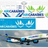 Laser decal for Airbus A 350-1000 Air CARAIBES