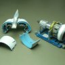 Набор дополнение CFM LEAP-1A With STAND на Airbus A320 neo 1/144