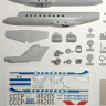 Сборная модель самолета Як-40 (поздний) 1/72 смола
