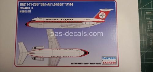 BAC 1-11-200 DAN-AIR LONDON ( Limited Edition )