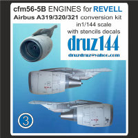Конверсионный набор cfm56-5B engines for Revell kits 1-144