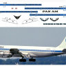 Лазерная декаль на Boeing 707