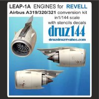 Конверсионный набор LEAP-1A engines for A319/320/321 NEO Revell 1/144