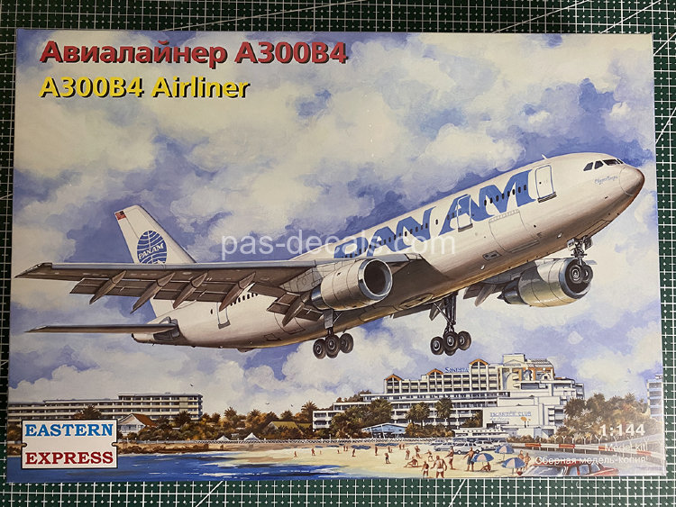 Сборная модель самолета Airbus A300 B4 1/144 Pan Am