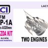 набор дополнение CFM LEAP-1A на Airbus A320 neo 1/144