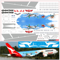 767 Boeing 767-300 Qantas PLANES Disney 1/144