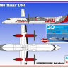 Сборная модель самолета Eastern Express 1/144 Dash 8 Q400 Alaska EE144135_2