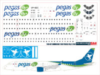 Декаль на Embraer E-190 Pegas Fly 1/144