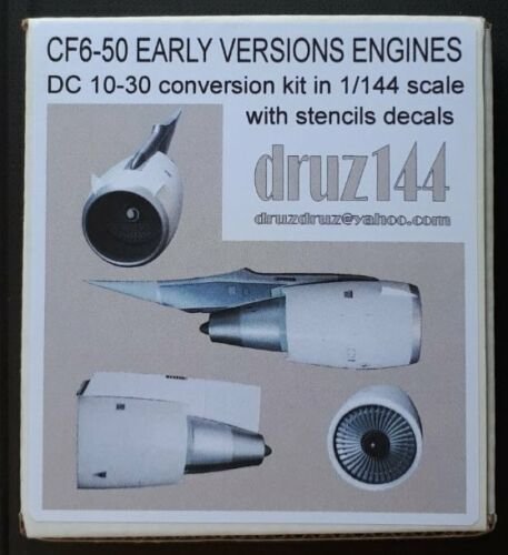 Конверсионный набор двигатели CF6-50 ранняя версия для DC-10 -30  масштаб 1/144