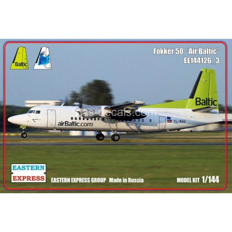 Fokker F-50  Air Baltic ( Limited Edition ) 