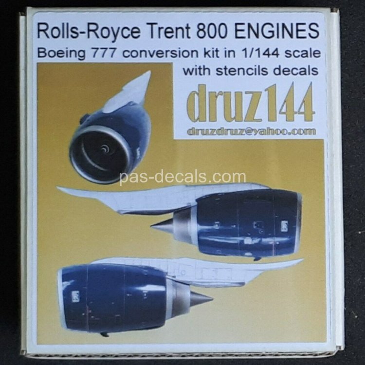 Набор двигателей для Boeing 777 Rolls-Royce Trent 800 масштаб  1\144