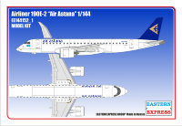 Сборная модель самолета Embraer 190 E2 air Astana
