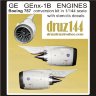 Конверсионный набор GEnx-1B engines for Boeing 787 Dreamliner - 1/144