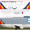 320-12 Декаль на Airbus A320 PHILIPPINES 1/144