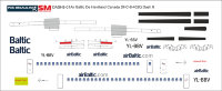 лазерная декаль DHC-8 AirBaltic 1/144