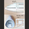 NOSE SECTION for Boeing 747-400 kits (Revell) in 1/144 scale