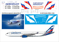 Lser decals for civil aircraft 21 Aeroflot