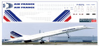 0001 Laser Decal for Cobcorde Air France 1/144