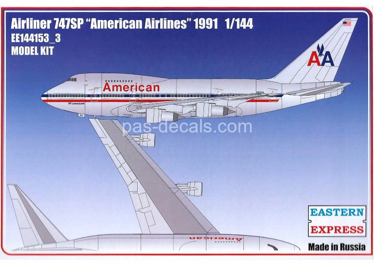 Авиалайнер 747SP AMERICAN AIRLINES (Limited Edition)
