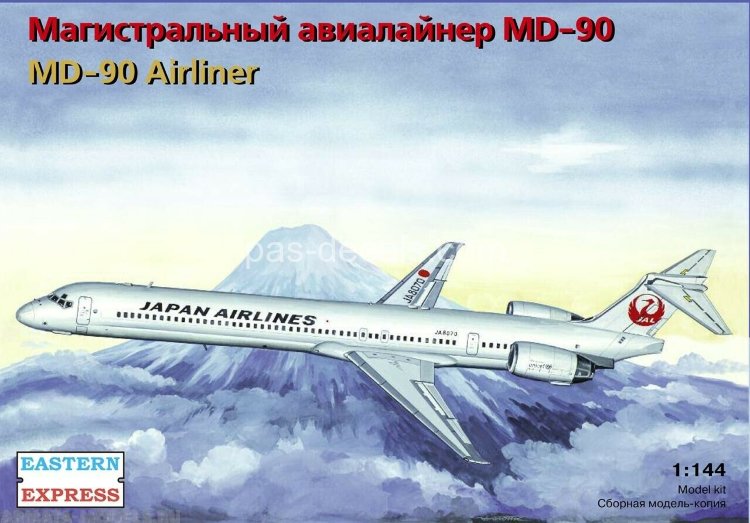 Авиалайнер MD-90 JAL