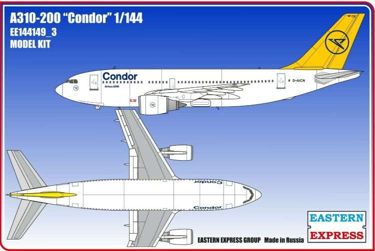 1/144 Авиалайнер А310-200 Condor