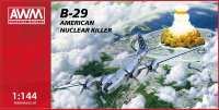 Сборная модель самолета Boeing B-29 «Superfortress» (Боинг Б-29 — «Суперкрепость» 1/144