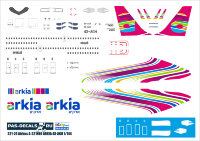 Laser Decal for Airbus A321 NEO Air Arkia 4X-AGH 1/144