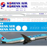 Лазерная декаль На BOEING 787-900 KOREAN AIR 1/144 