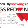 Лазерная декаль на BOEING 777-200 RED WINGS 1/144