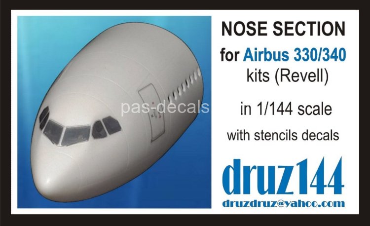 Носовая секция для конверсии Airbus А330/340-1/144
